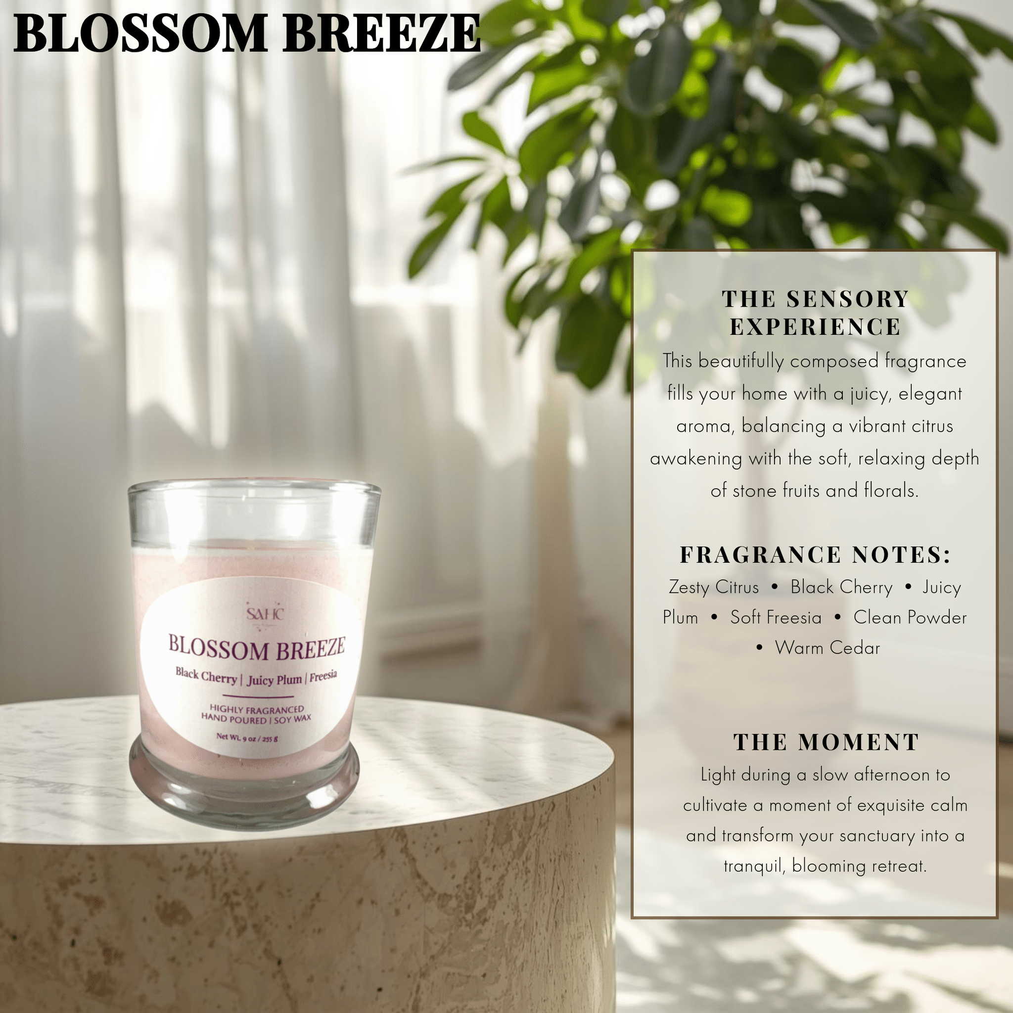 Blossom Breeze | Hand-Poured Candle