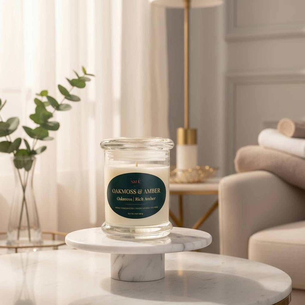 Oakmoss & Amber | Hand-Poured Candle