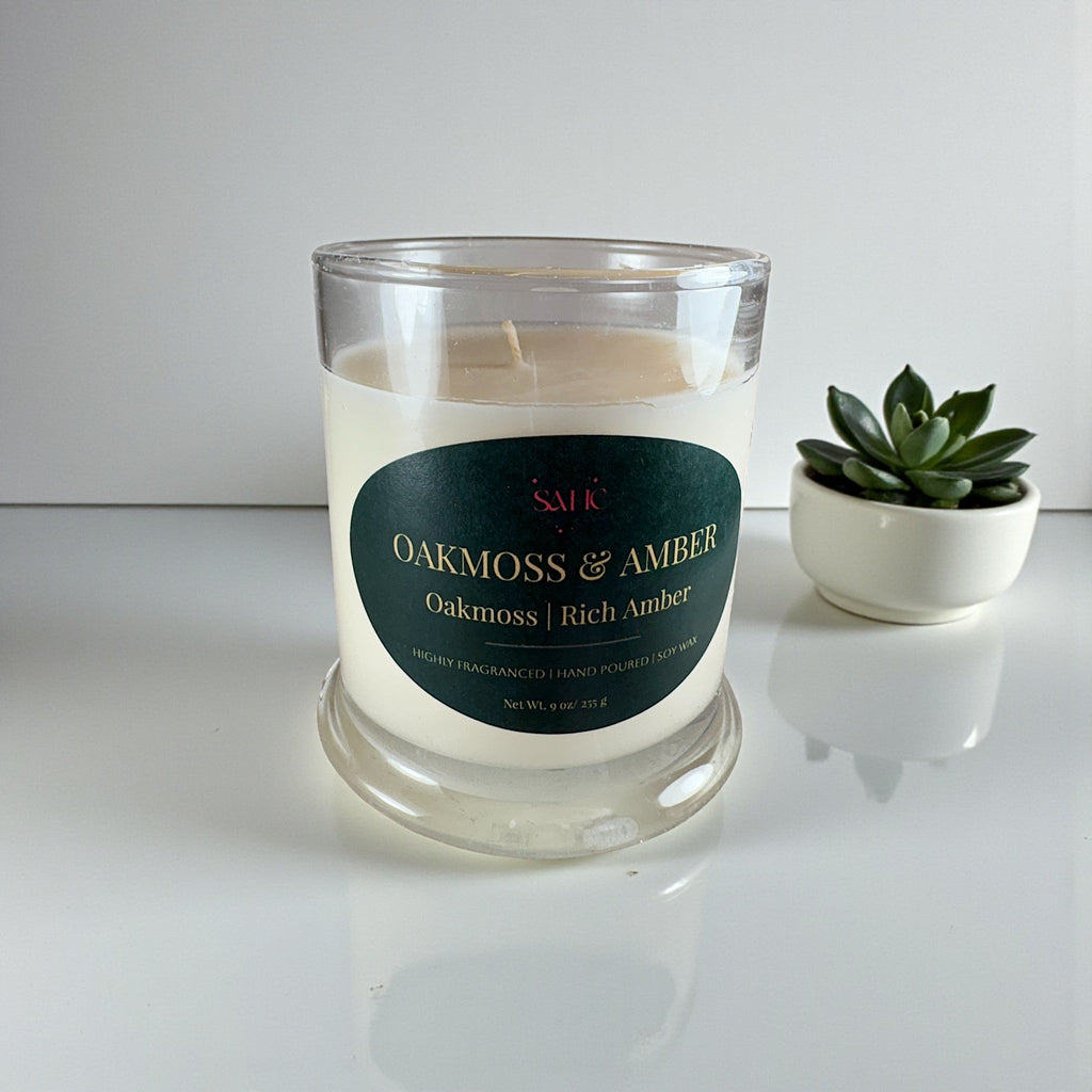 Oakmoss & Amber | Hand-Poured Candle
