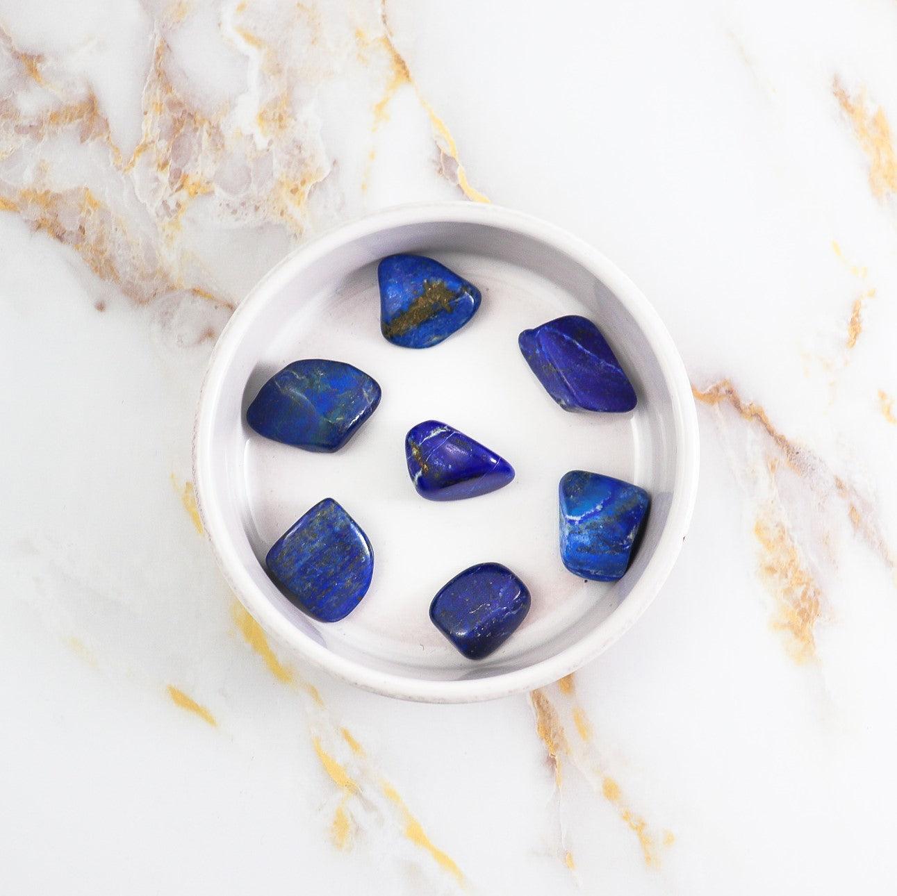 Lapis Lazuli tumbled stone